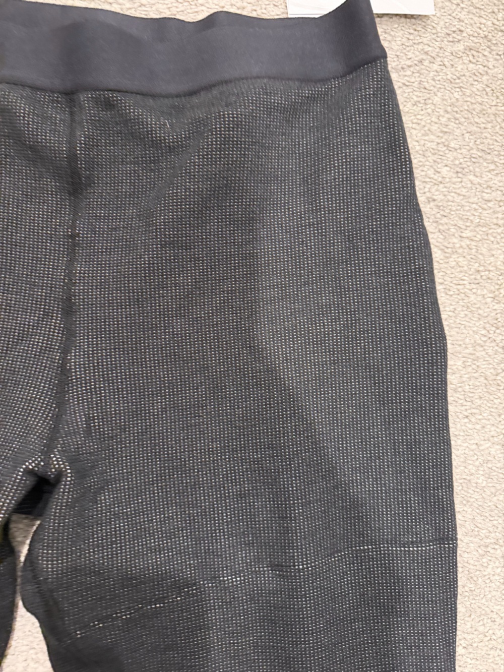 Lululemon NWT Waffle-Knit High-Rise Base Layer Tight 28" Heathered Black - Picture 3 of 6